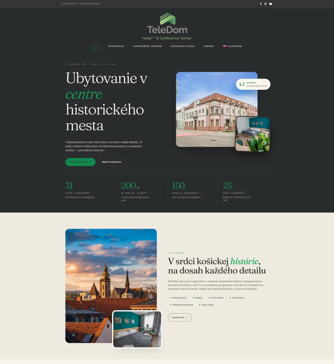Hotel TeleDom — hotel a konferenčné centrum